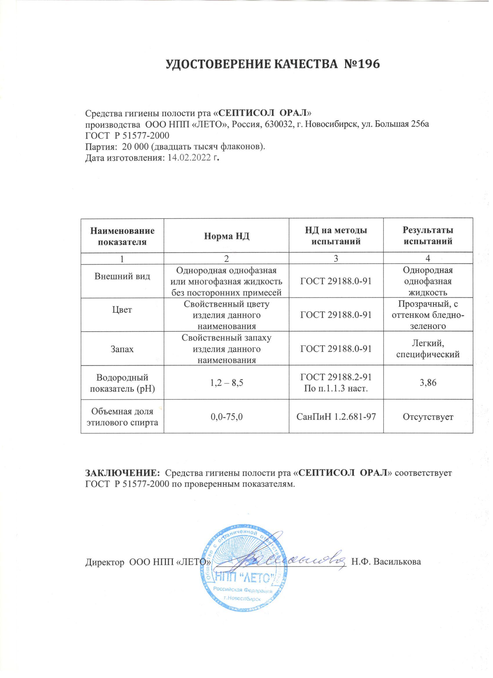 Паспорт №022022